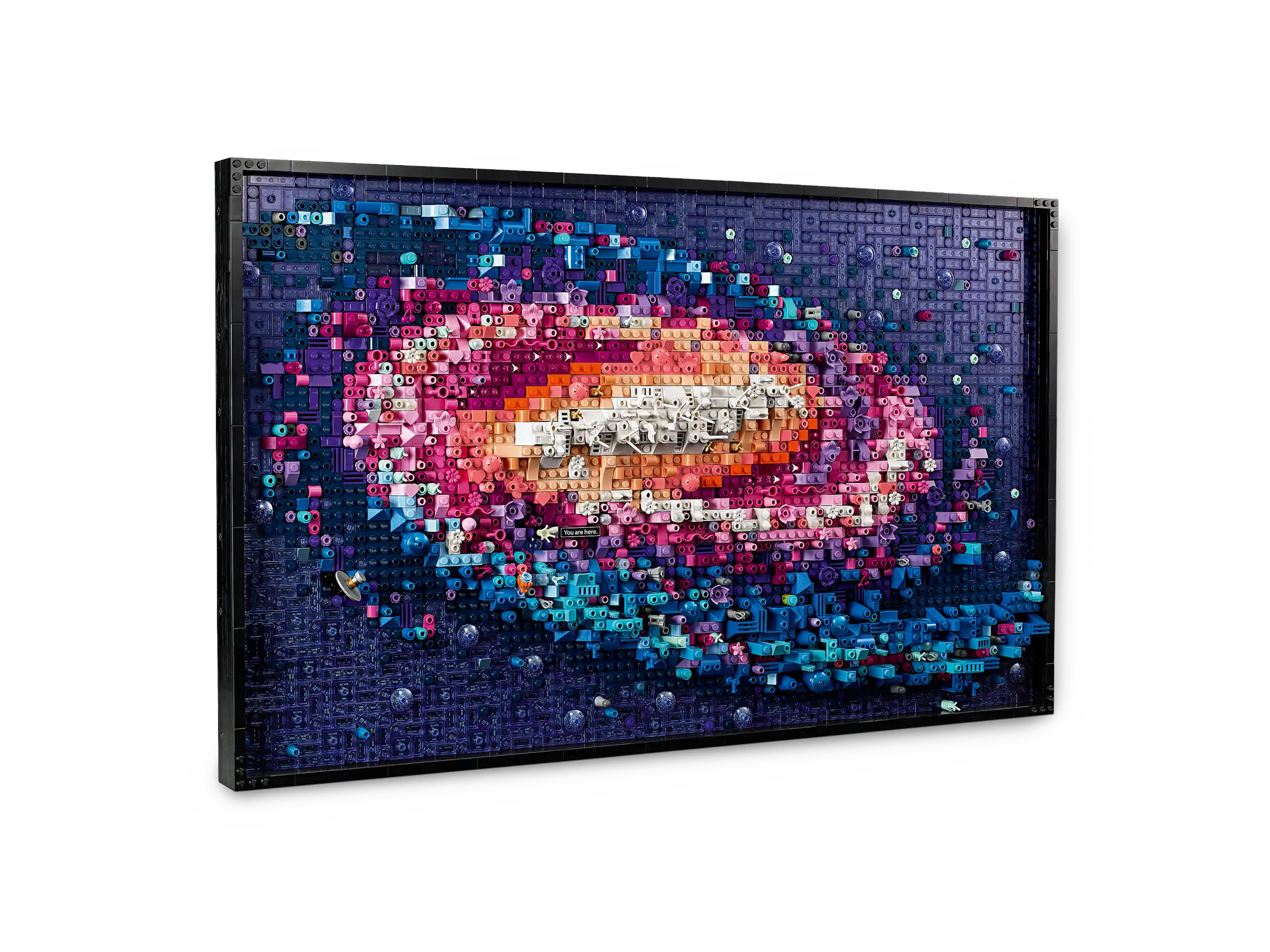 La Voie Lactée en briques LEGO® – Tableau mural à construire