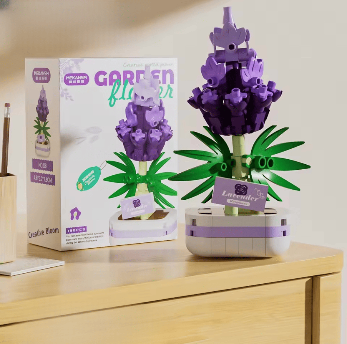 LEGO – FLEUR LAVANDE À CONSTRUIRE