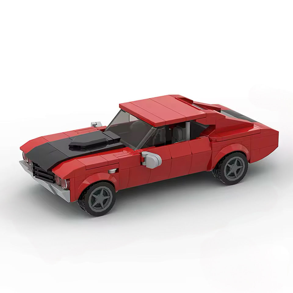 LEGO – MUSCLE CAR ROUGE FORD MUSTANG À CONSTRUIRE