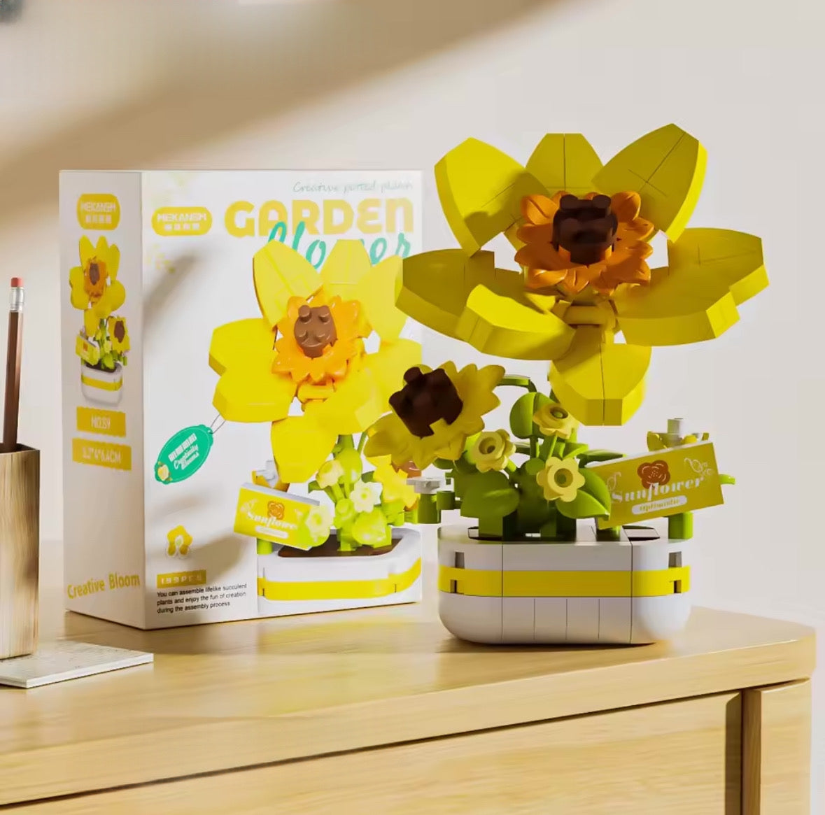 LEGO – FLEUR TOURNESOL À CONSTRUIRE